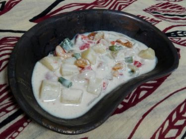 【ケララ料理レシピ】朝食の定番！ココナッツミルクで作るシチュー